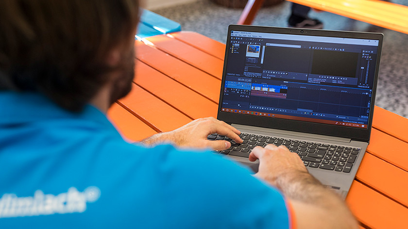 Video editing on Windows laptop