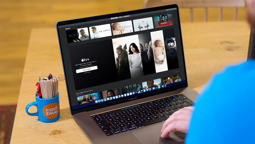 Apple TV+ op Apple MacBook