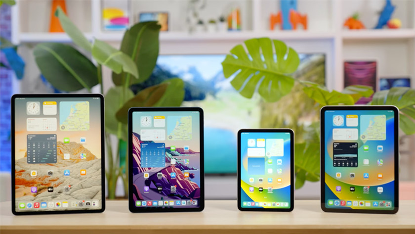 De verschillen tussen alle Apple iPad modellen