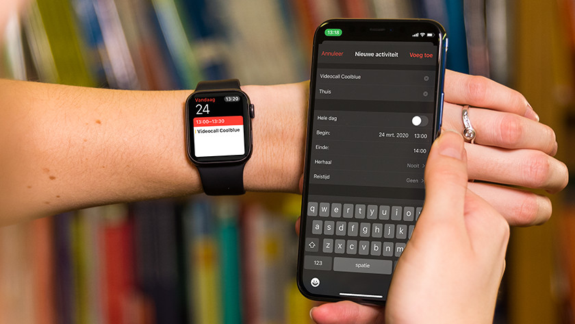 apple watch calendar