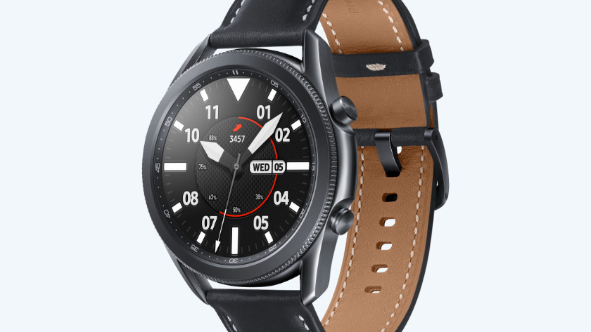 Samsung Galaxy Watch3 zwart ontwerp