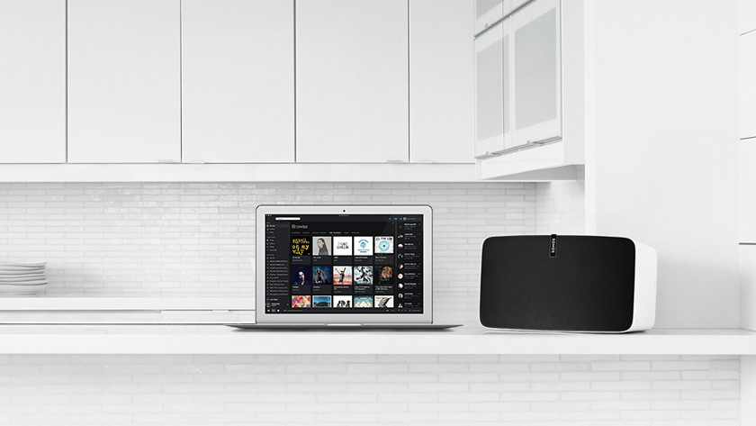 Sonos speaker at home