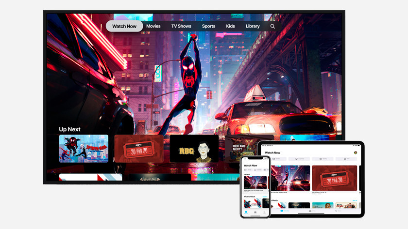 Samsung smart voorzien van 2 en Apple TV app - Coolblue alles voor een glimlach