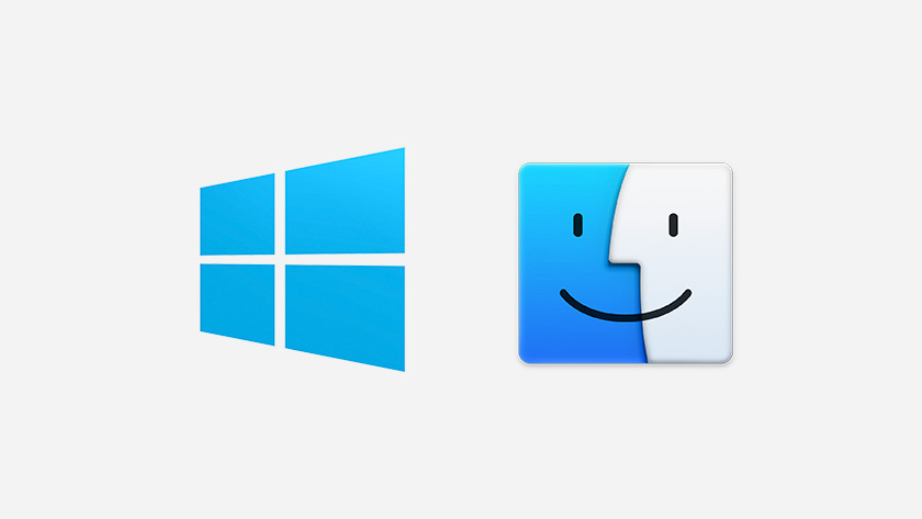 Windows 10 en macOS icoon 