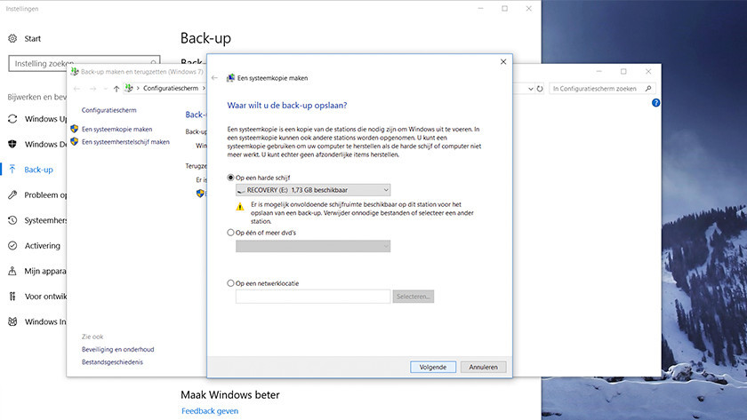Goedaardig Netjes nerveus worden Hoe maak ik een back-up in Windows 10? - Coolblue - alles voor een glimlach