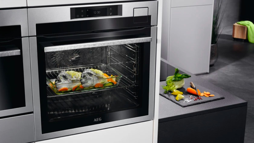 Aeg built in oven deals and microwave