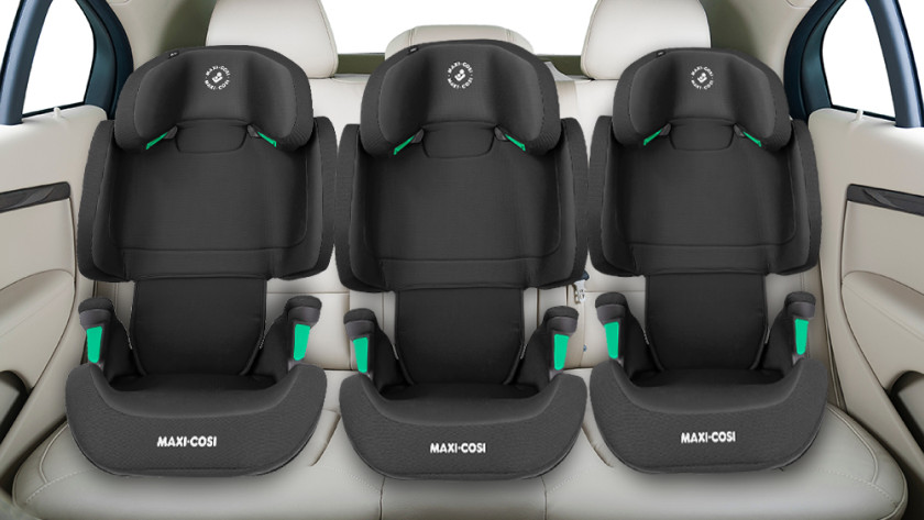 Cars with isofix in middle clearance seat