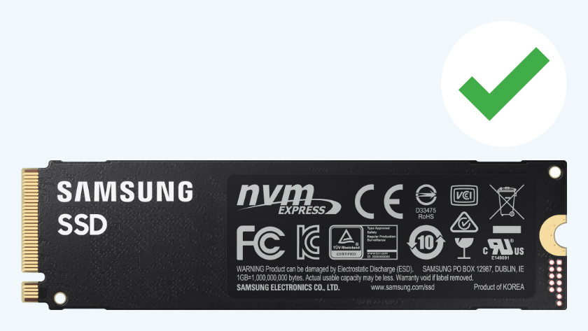 Compare the Samsung 980 to the Samsung 980 PRO Coolblue - for a