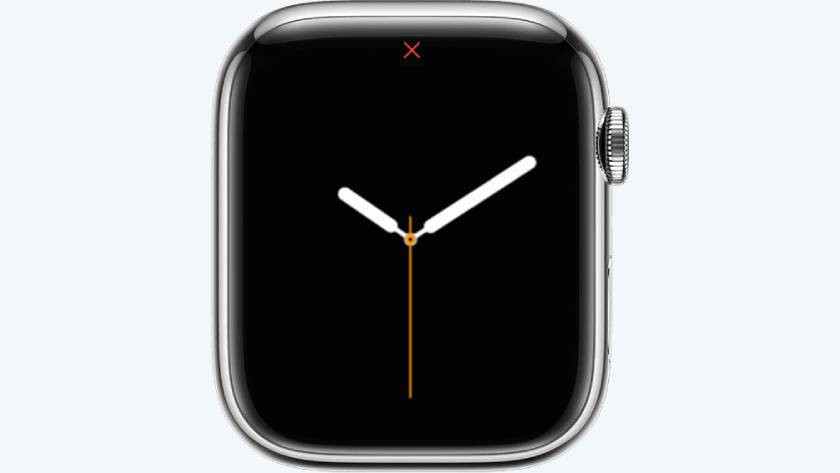 Thin red line apple watch online face