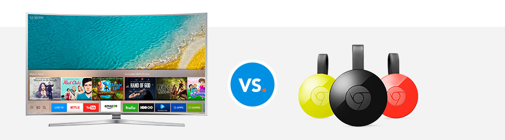 Smart tv vs Chromecast