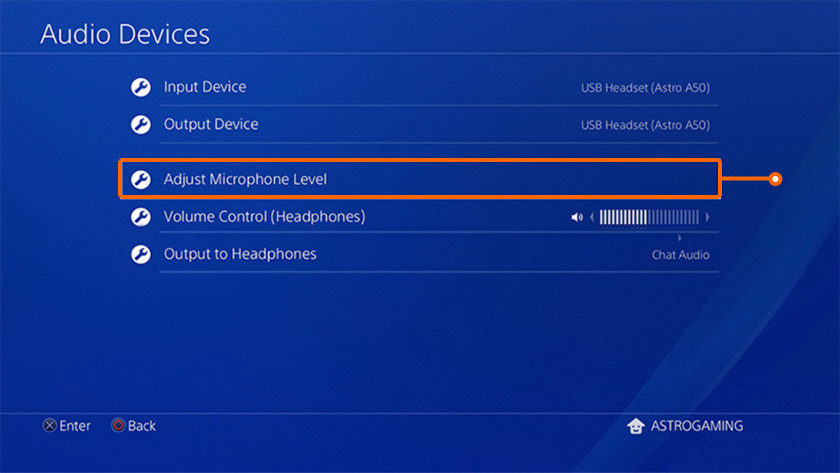 Ps4 volume on sale through headphones