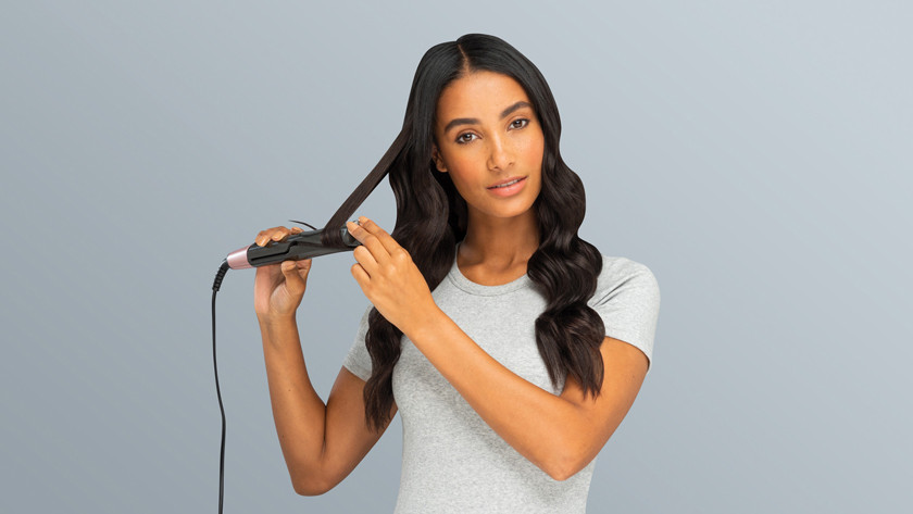 Hair straightening clearance and curling machine