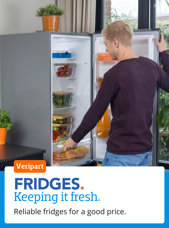 Integrated fridge store 122cm high