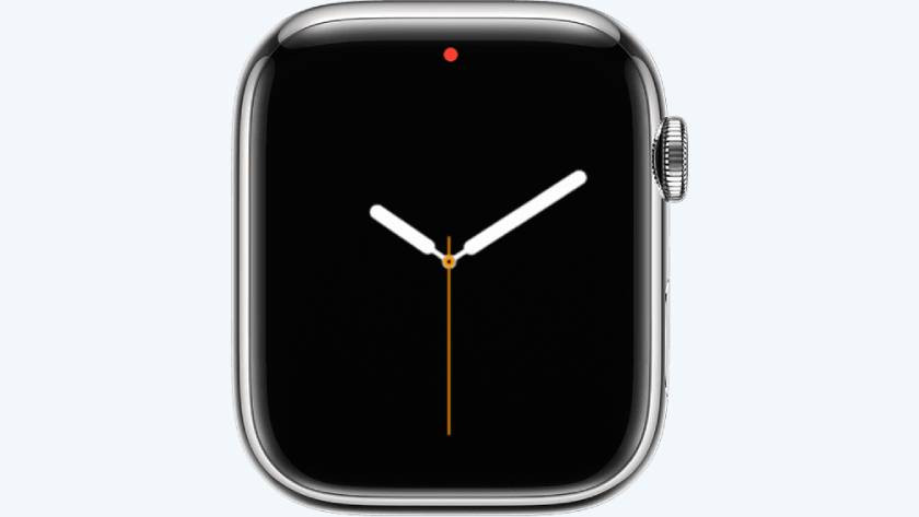 Red dot on cheap apple watch series 4