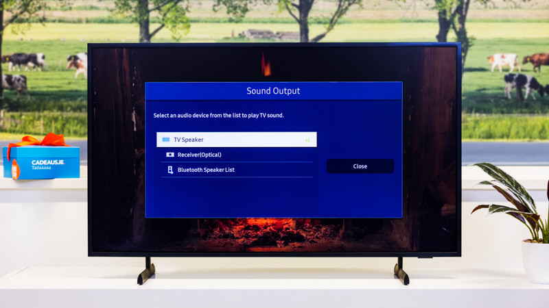 Bluetooth setting on samsung smart online tv