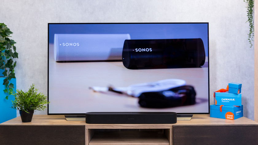 Sonos beam store with sony tv