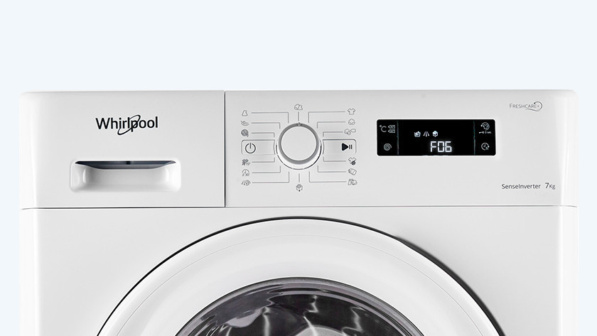 common errors of Whirlpool washing machines - Coolblue - anything a smile
