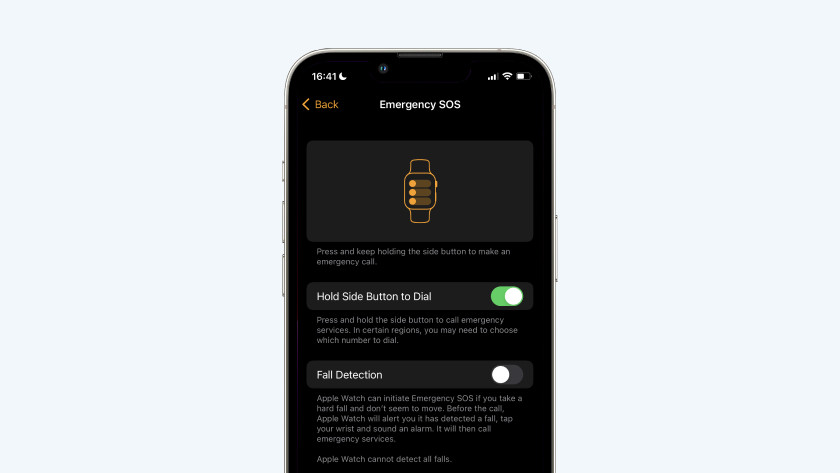 Apple watch hard discount fall detection setup