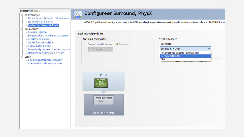 Control panel online nvidia