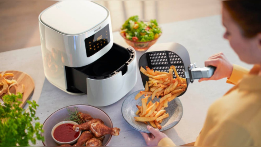 The differences between the Philips airfryer L and XL - Coolblue - anything  for a smile