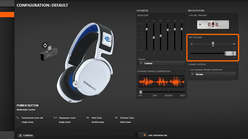 How do you solve volume problems with your SteelSeries headset microphone?  - Coolblue - anything for a smile