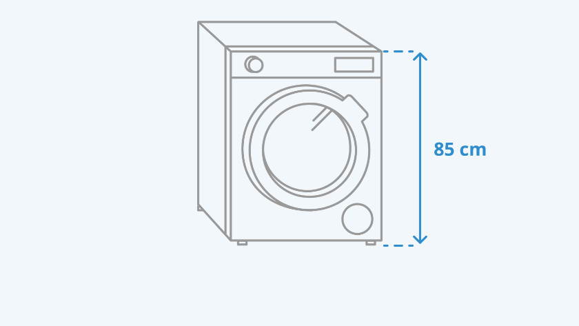 premier Kan niet Sterkte Wat zijn de afmetingen van een wasmachine? - Coolblue - alles voor een  glimlach