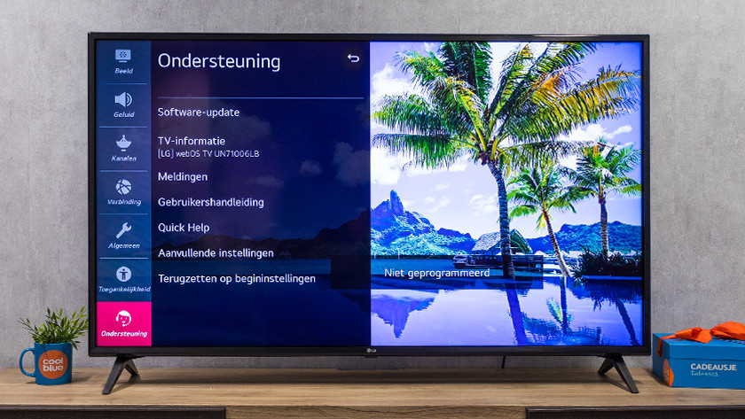 How to update software on an LG smart TV