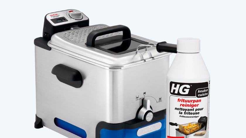 frituur pan schoonmaken