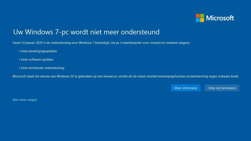 Elementair Evalueerbaar Succes Einde Windows 7: waar moet je opletten bij het overstappen naar Windows 10?  - Coolblue - alles voor een glimlach