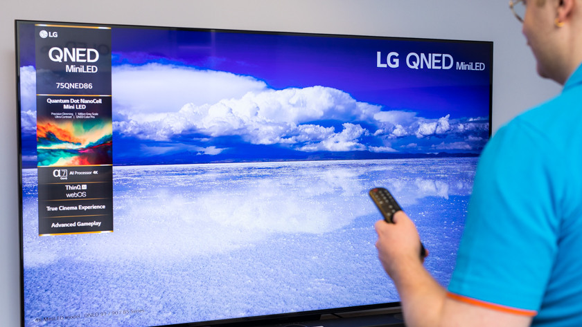 TV LG QNED, 2023, 55'' (139 cm), 4K UHD, Processeur α7 AI 4K Gen6 - LG  55QNED816RE