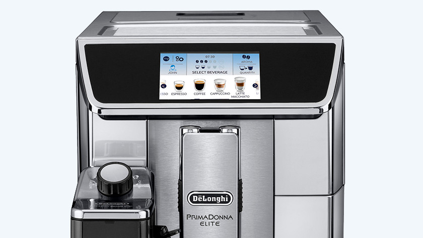 Alles over de De'Longhi PrimaDonna serie - alles voor een glimlach