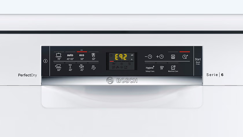 Siemens dishwasher hot sale reset e15