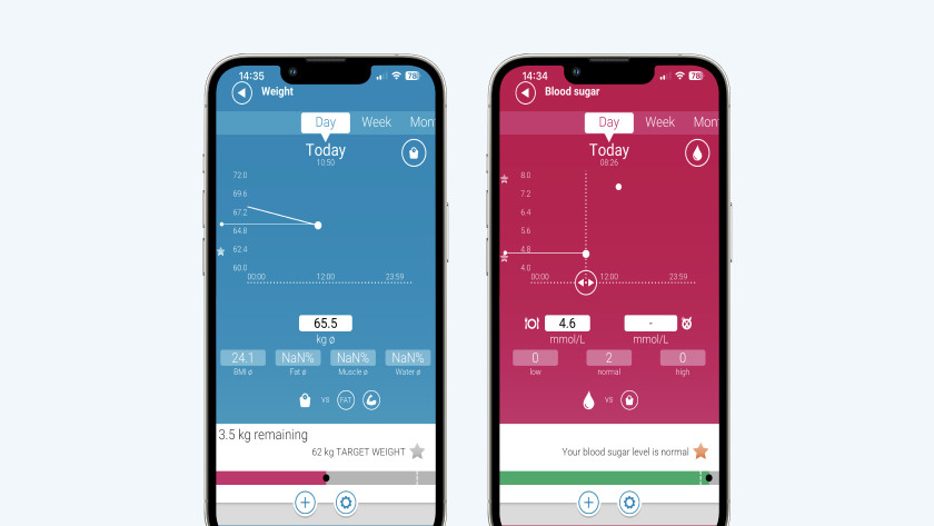 How do you link the VitaDock app to your Medisana scale?
