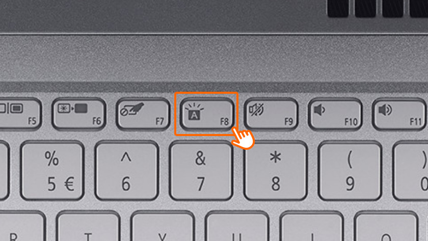 eend Voeding As Hoe zet je de toetsenbord verlichting op je laptop aan? - Coolblue - alles  voor een glimlach