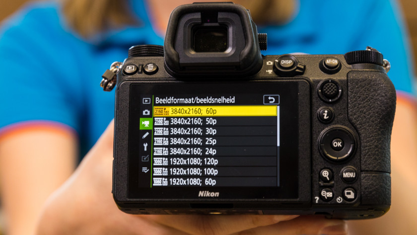 nikon z6 fps video