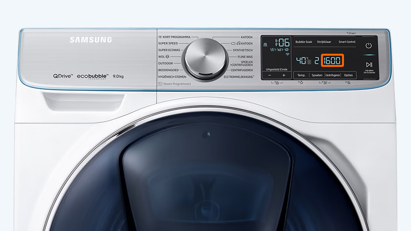 Nederigheid Aanwezigheid Arab Advies over wasmachine toerental - Coolblue - alles voor een glimlach