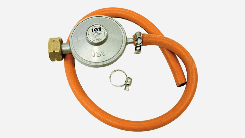 Ahuuen POL Propaan Tank Adapter Met Meter | Gasfles Drukmeter
