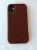 Decoded Apple iPhone 11 Back Cover Leer Bruin (Afbeelding 3 van 7)