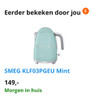 SMEG KLF03PGEU Pastel Green (Image 10 of 10)