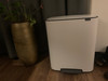 Brabantia Bo Pedal Bin 60L White + Trash Bags (120 units) (Image 4 of 15)