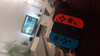 Nintendo Switch Rood/Blauw + Just Dance 2022 Switch (Afbeelding 3 van 9)