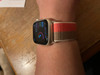 Apple Watch 38/40/41 mm Nylon Sport Loop Horlogeband Pomelo/Sahara-beige (Afbeelding 2 van 9)