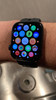 Apple Watch Series 7 45mm Black Aluminum Midnight Sport Band (Image 2 of 9)