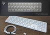 HP 970 Dual-Mode Wireless Keyboard Silver QWERTY (Image 2 of 3)