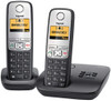 Gigaset A400A Duo Black Silver