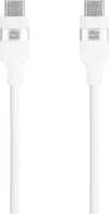 BlueBuilt Usb C naar Usb C Kabel 1,5m Nylon Wit