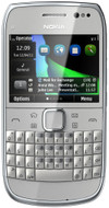 Nokia E6-00 Silver QWERTY