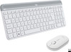 Logitech MK470 Slim Draadloos Toetsenbord en Muis Wit QWERTY