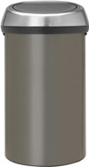 Brabantia Touch Bin 60 Liter Platinum