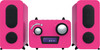 Bigben Microset Radio/CD Speler Roze
